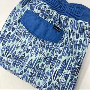 Johnnie-O Surfboard Drawstring BathingSuit Bottoms